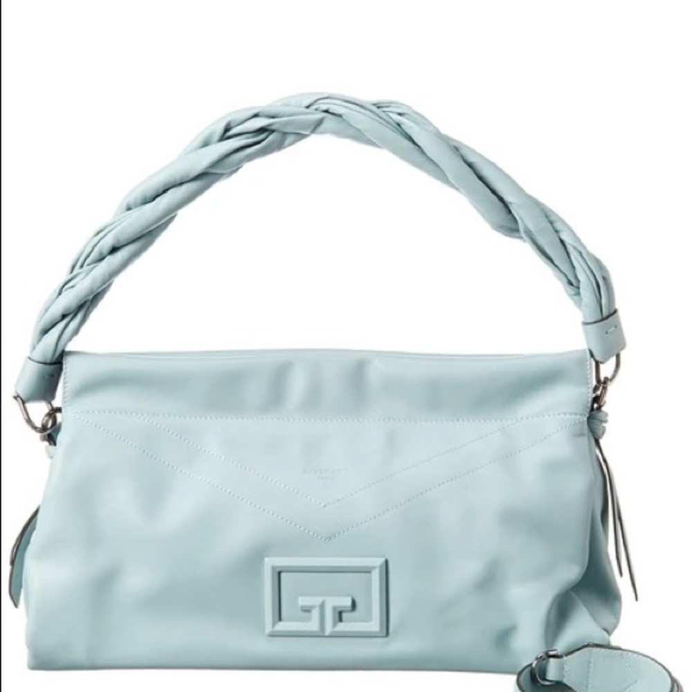 NEW Givenchy large zip bag aqua marine